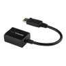 Adaptador displayport a vga startech 28cm - macho - hembra - negro