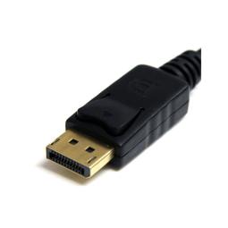 Adaptador displayport a vga startech 28cm - macho - hembra - negro