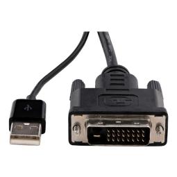 Adaptador dvi a displayport - usb 2.0 startech macho - hembra - negro