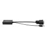 Adaptador dvi a displayport - usb 2.0 startech macho - hembra - negro