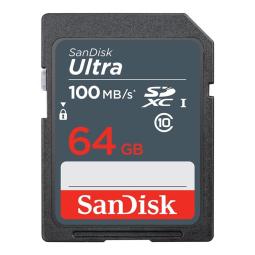 Tarjeta memoria secure digital sdxc 64gb sandisk ultra clase 10 uhs - i