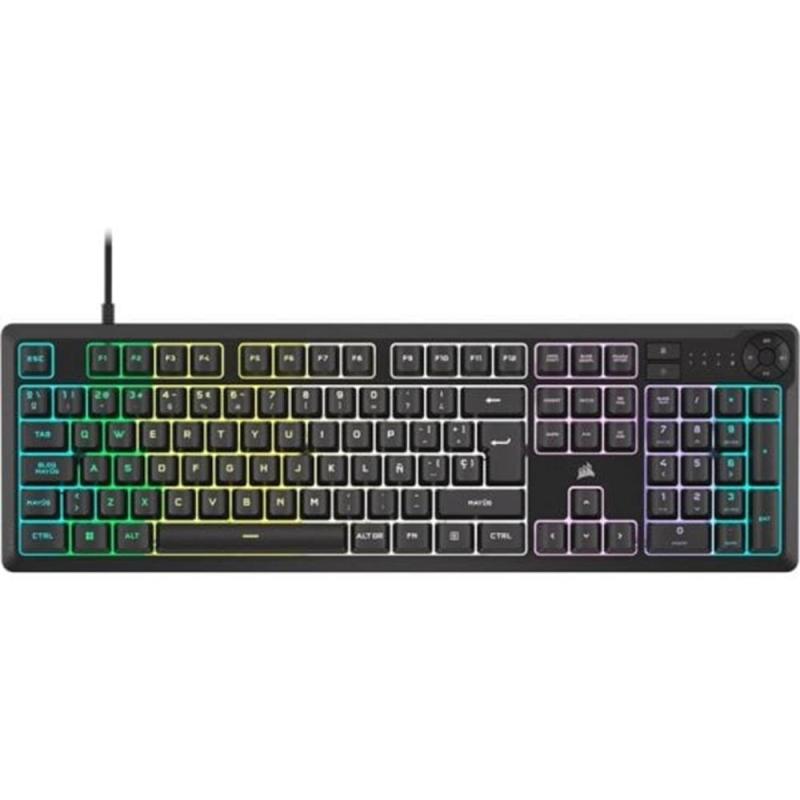 Teclado gaming corsair usb k55 core rgb