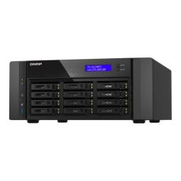 Servidor nas qnap ts - h1290fx 12 bahias 64gb gigabit ethernet