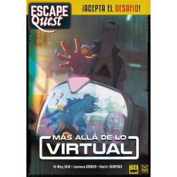 Juego de mesa escape quest 2: mas alla de lo virtual formato libro pegi 12 - Imagen 1
