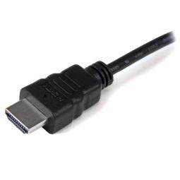Adaptador hdmi a vga - jack 3.5mm - micro usb tipo b startech 25cm - macho - hembra - negro
