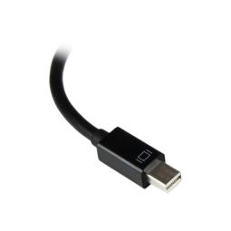 Adaptador mini dp a vga startech 22cm - macho - hembra - negro
