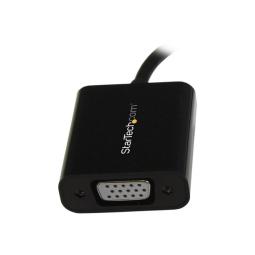 Adaptador mini dp a vga startech 22cm - macho - hembra - negro