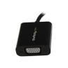 Adaptador mini dp a vga startech 22cm - macho - hembra - negro