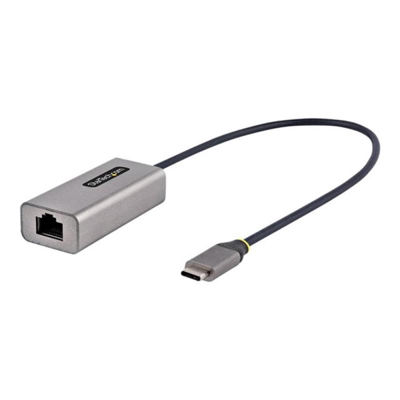Adaptador de red usb tipo c a rj45 startech macho - hembra - gris