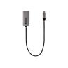 Adaptador de red usb tipo c a rj45 startech macho - hembra - gris