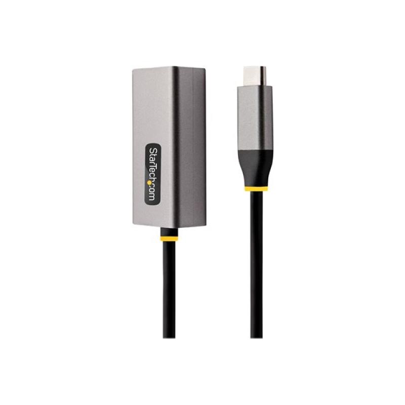 Adaptador de red usb tipo c a rj45 startech macho - hembra - gris