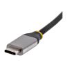 Adaptador de red usb tipo c a rj45 startech macho - hembra - gris