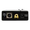 Adaptador conversor de video startech vid2vgatv2
