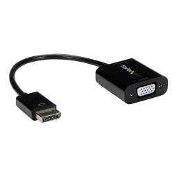 Cable displayport a vga startech 10cm - macho - hembra - negro