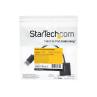 Cable displayport a vga startech 10cm - macho - hembra - negro