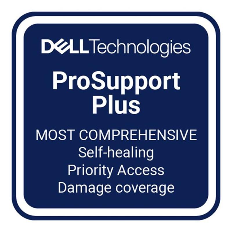 Garantia dell de 1 año basic onsite a 3 años pro support plus