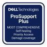 Garantia dell de 1 año basic onsite a 3 años pro support plus