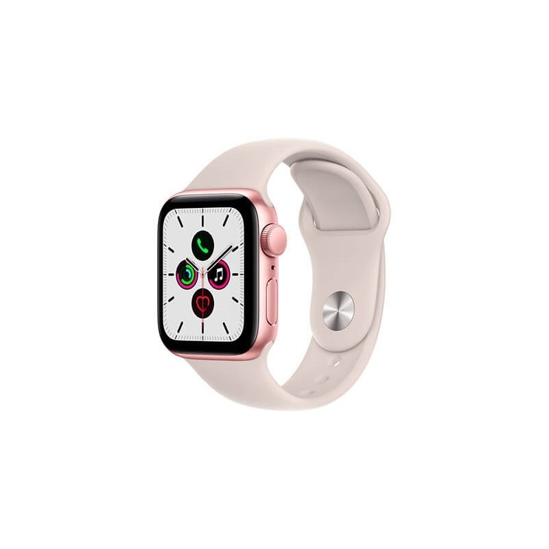 Reloj apple watch se gps 40mm al.gold c.sport starlight pantalla retina -  gps -  brujula -  altimetro -  bt 5.0 - Imagen 1