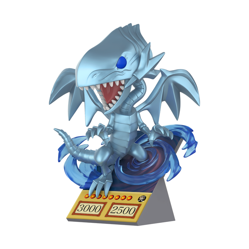 Funko pop premium yu - gi - oh! dragon blanco de ojos azules