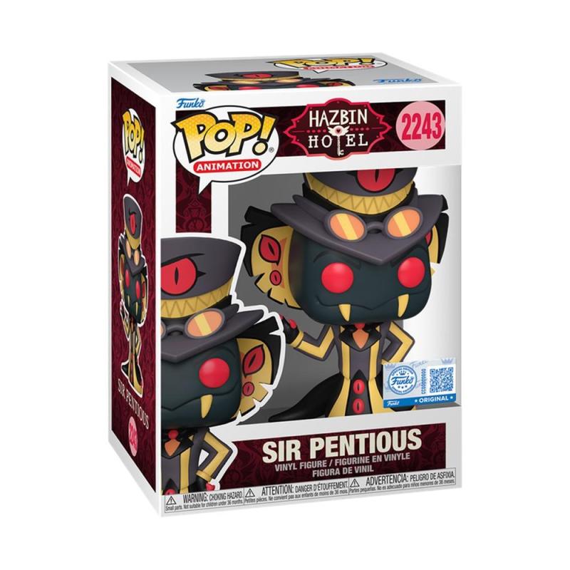 Funko pop animation hazbin hotel sir pentious w - chase
