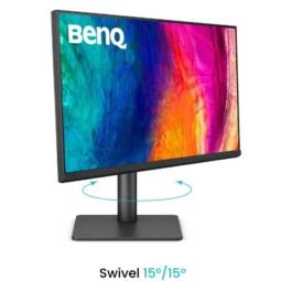 Monitor led 27 pulgadas benq pd2706qn ips - qhd - dp - hdmi - usb tipo c - 100hz - 5ms - vesa 100x100