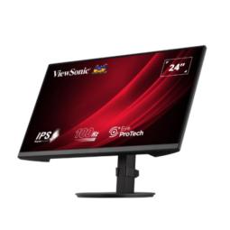 Monitor led 23.8 pulgadas viewsonic va2408 - hdj ips - fhd - dp - hdmi - vga - 100hz - 5ms - vesa 100x100
