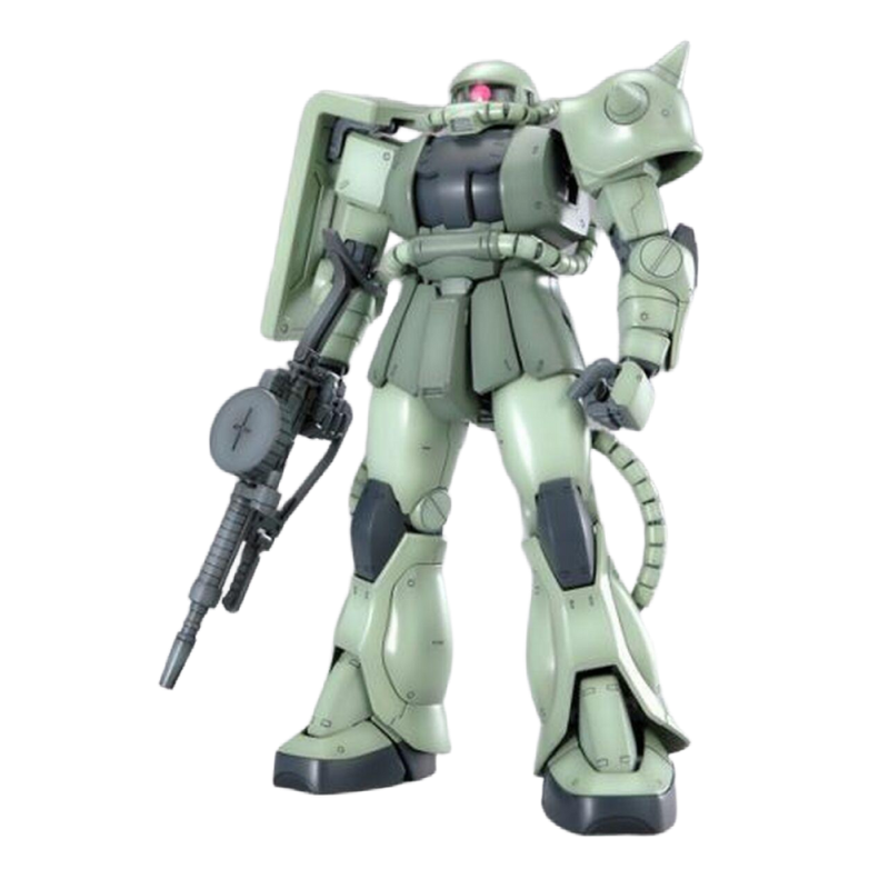 Maqueta bandai hobby mobile suit gundam mg 1 100 zaku ii ver 2 0