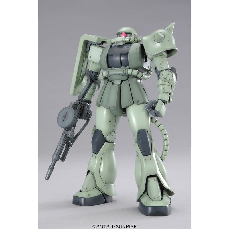 Maqueta bandai hobby mobile suit gundam mg 1 100 zaku ii ver 2 0