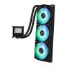 Kit refrigeracion liquida asus max gaming lc 360 argb lcd 3x 120mm negro