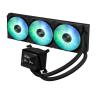 Kit refrigeracion liquida asus max gaming lc 360 argb lcd 3x 120mm negro