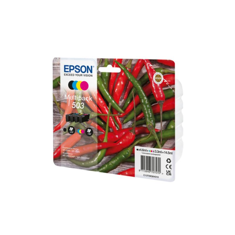 Multipack cartucho tinta epson 503 4 colores pimiento