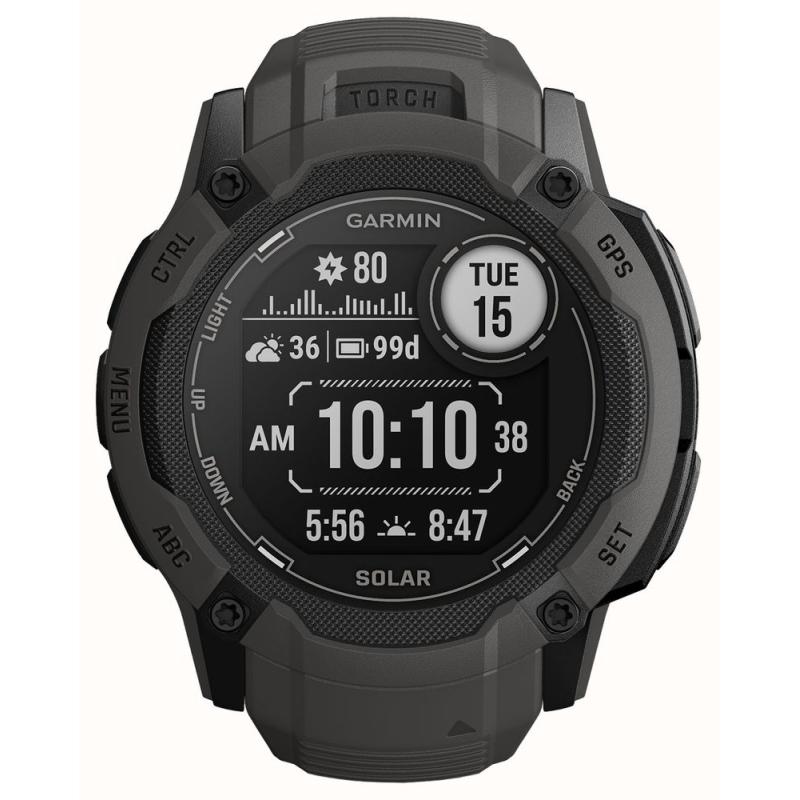 Smartwatch garmin instinct 2x solar negro