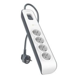 Regleta alimentacion belkin bsv400vf2m - v2 4 tomas proteccion sobretension cable 2m
