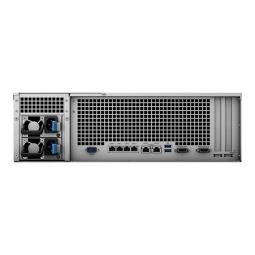 Servidor nas synology rs4021xs+ 16gb 16 bahias 3u rack gigabit ethernet
