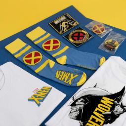 Camiseta corta single jersey set x - men m