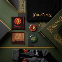 Camiseta corta single jersey set the lord of the rings m