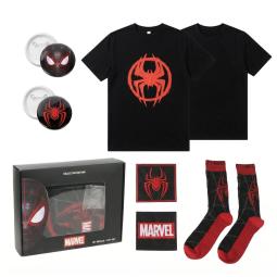 Camiseta corta single jersey set spiderman m