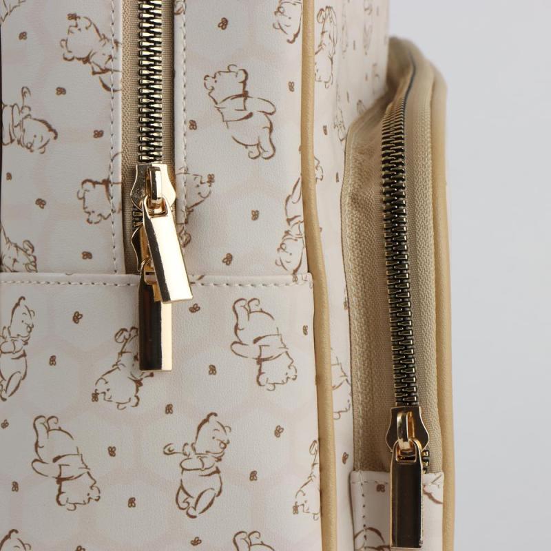 Mochila casual moda polipiel disney winnie the pooh