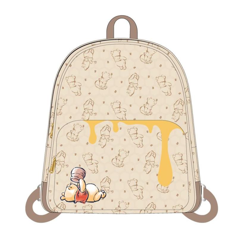 Mochila casual moda polipiel disney winnie the pooh