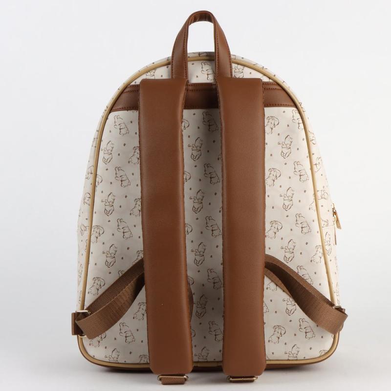 Mochila casual moda polipiel disney winnie the pooh