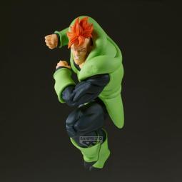 Figura banpresto dragon ball z match makers android 16(vs cell) 17cm