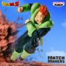 Figura banpresto dragon ball z match makers android 16(vs cell) 17cm