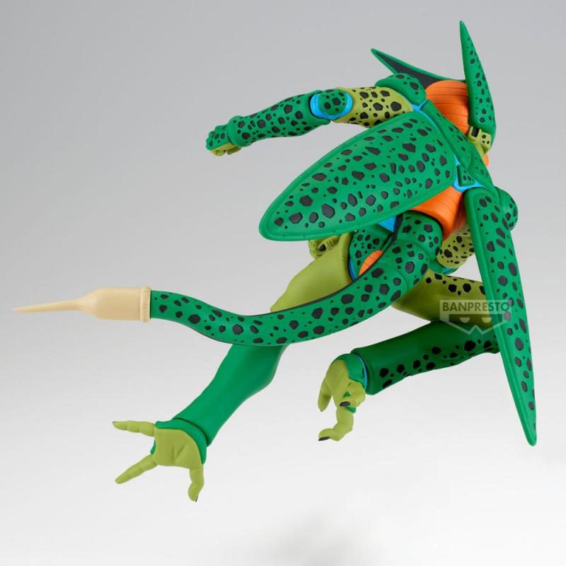 Figura banpresto dragon ball z match makers cell(vs android 16) 16cm