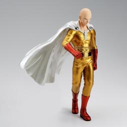 Figura banpresto one punch man grandista saitama metallic ver. 27cm
