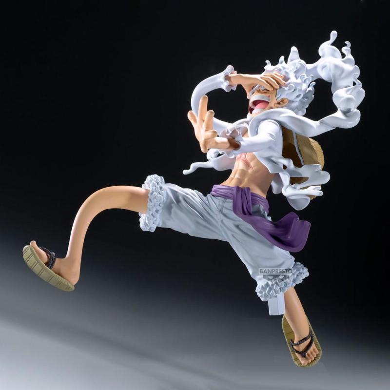 Figura banpresto one piece grandista monkey d.luffy iii gear5 27cm