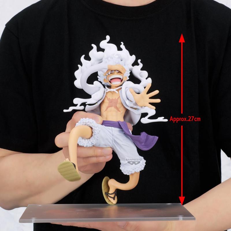 Figura banpresto one piece grandista monkey d.luffy iii gear5 27cm