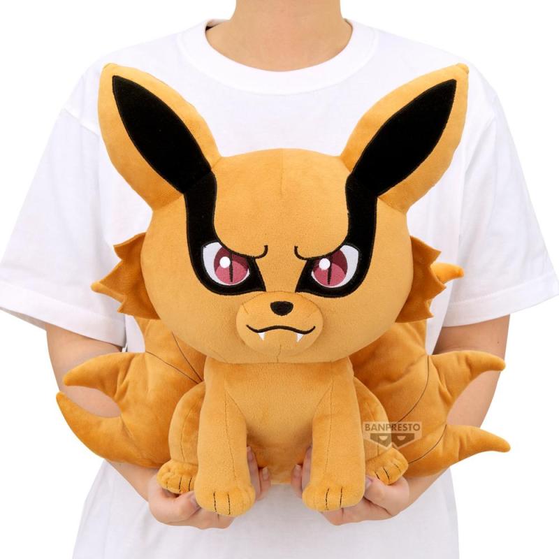 Peluche banpresto naruto shippuden super big plush kurama 37cm