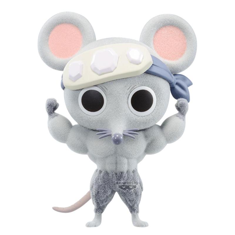 Figura banpresto demon slayer kimetsu no yaiba fluffy puffy muscular mice ver.a 7cm