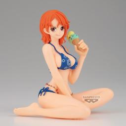 Figura banpresto one piece glitter&glamours nami summer style 11cm