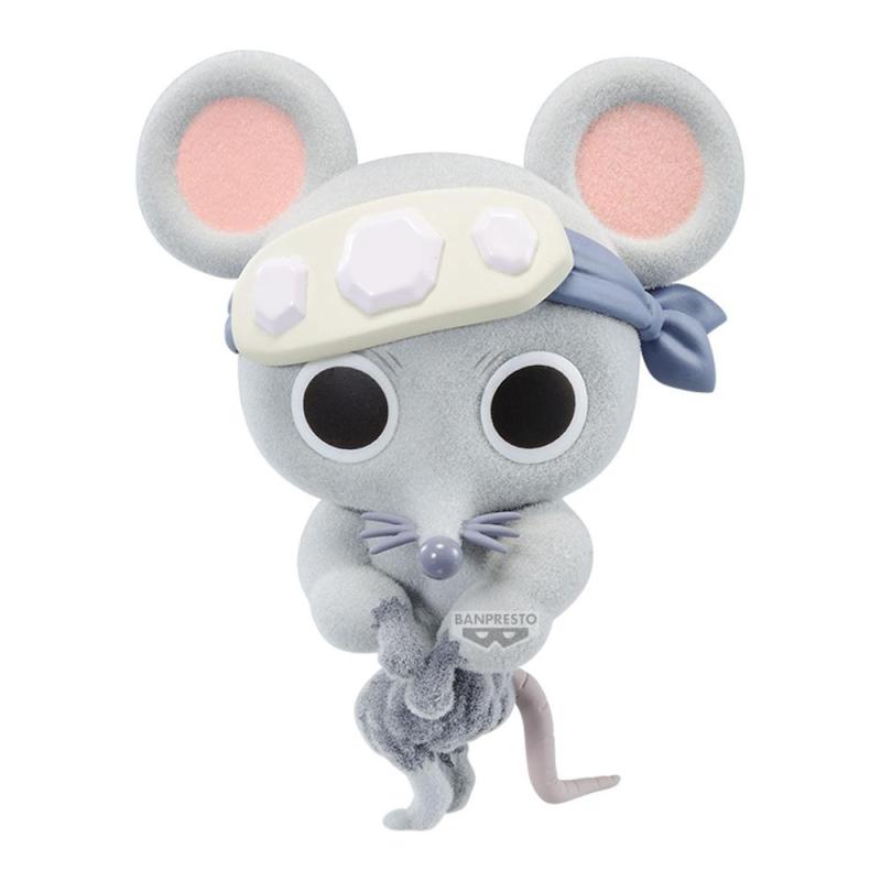 Figura banpresto demon slayer kimetsu no yaiba fluffy puffy muscular mice ver.b 7cm
